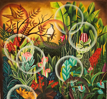 Nature-Inspired Abstract Painting