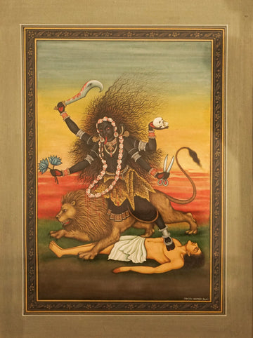 Kali- calendar style of art