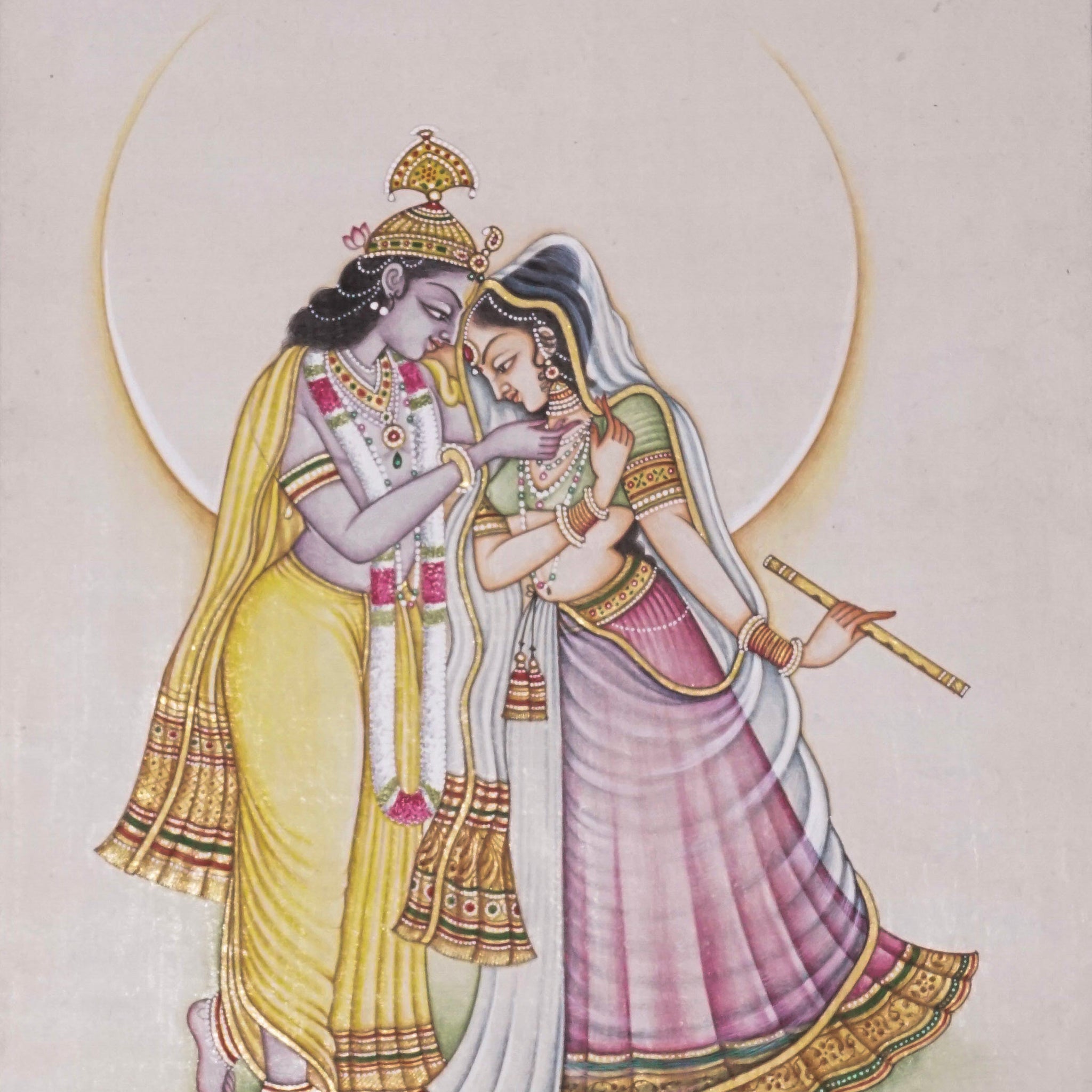 Radha Krishna Miniature