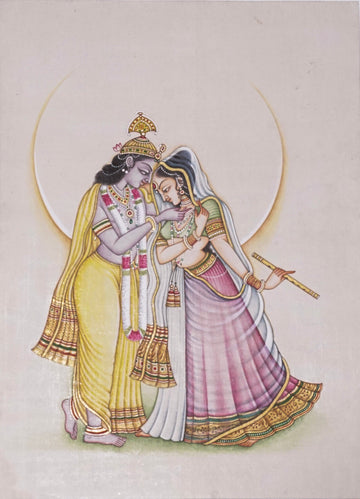 Radha Krishna Miniature