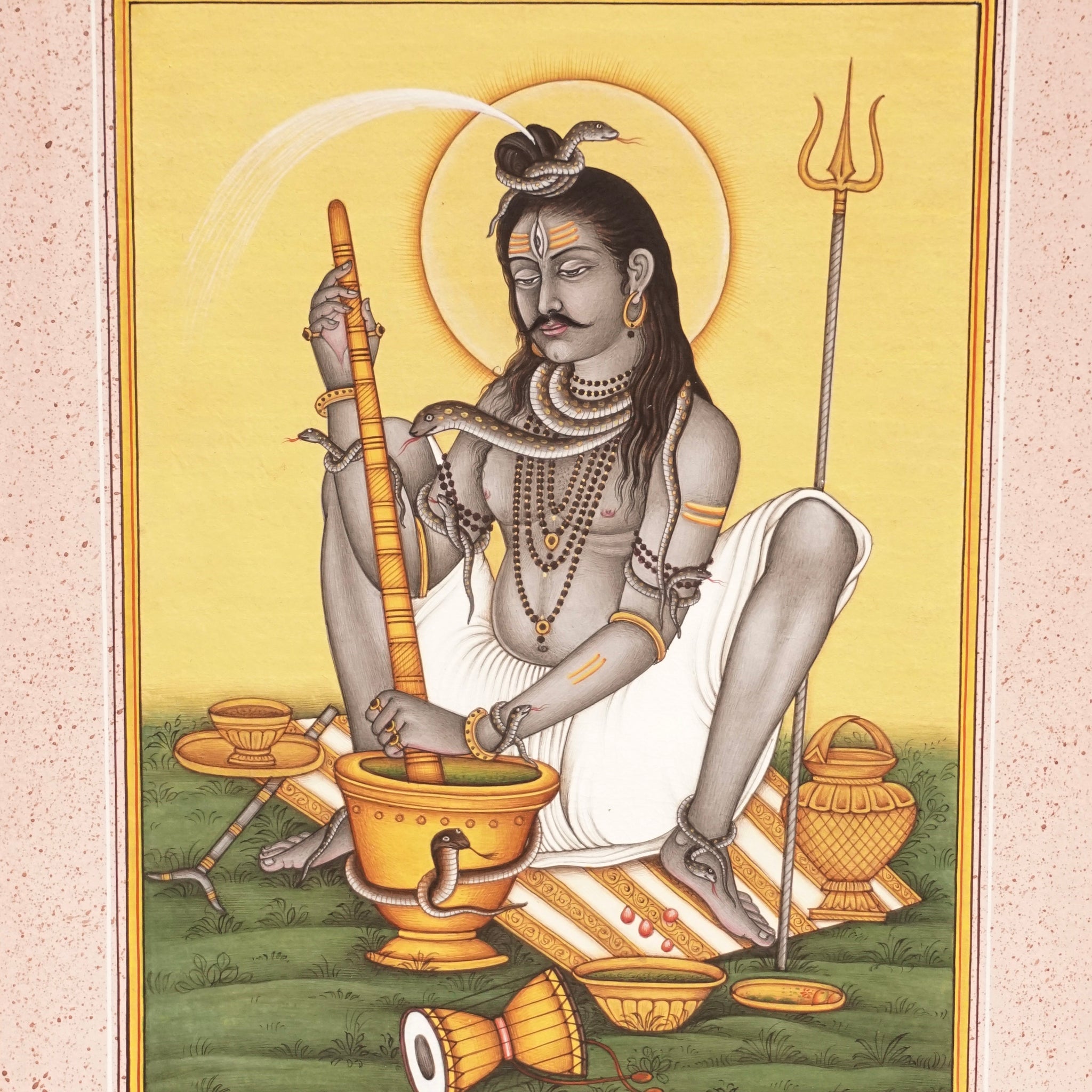 Shivji With Bhaang