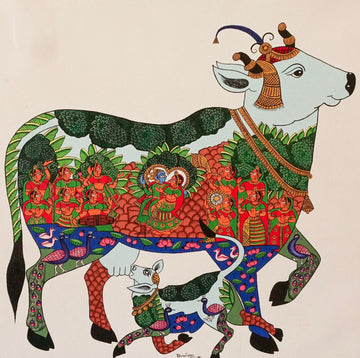 Divine Kamadhenu – The Celestial Cow
