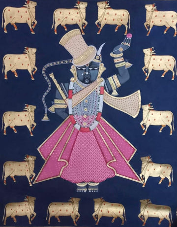 Krishna with Cows