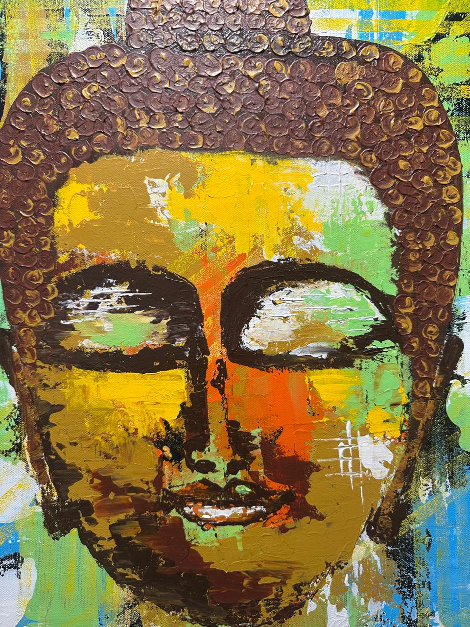 Abstract Buddha