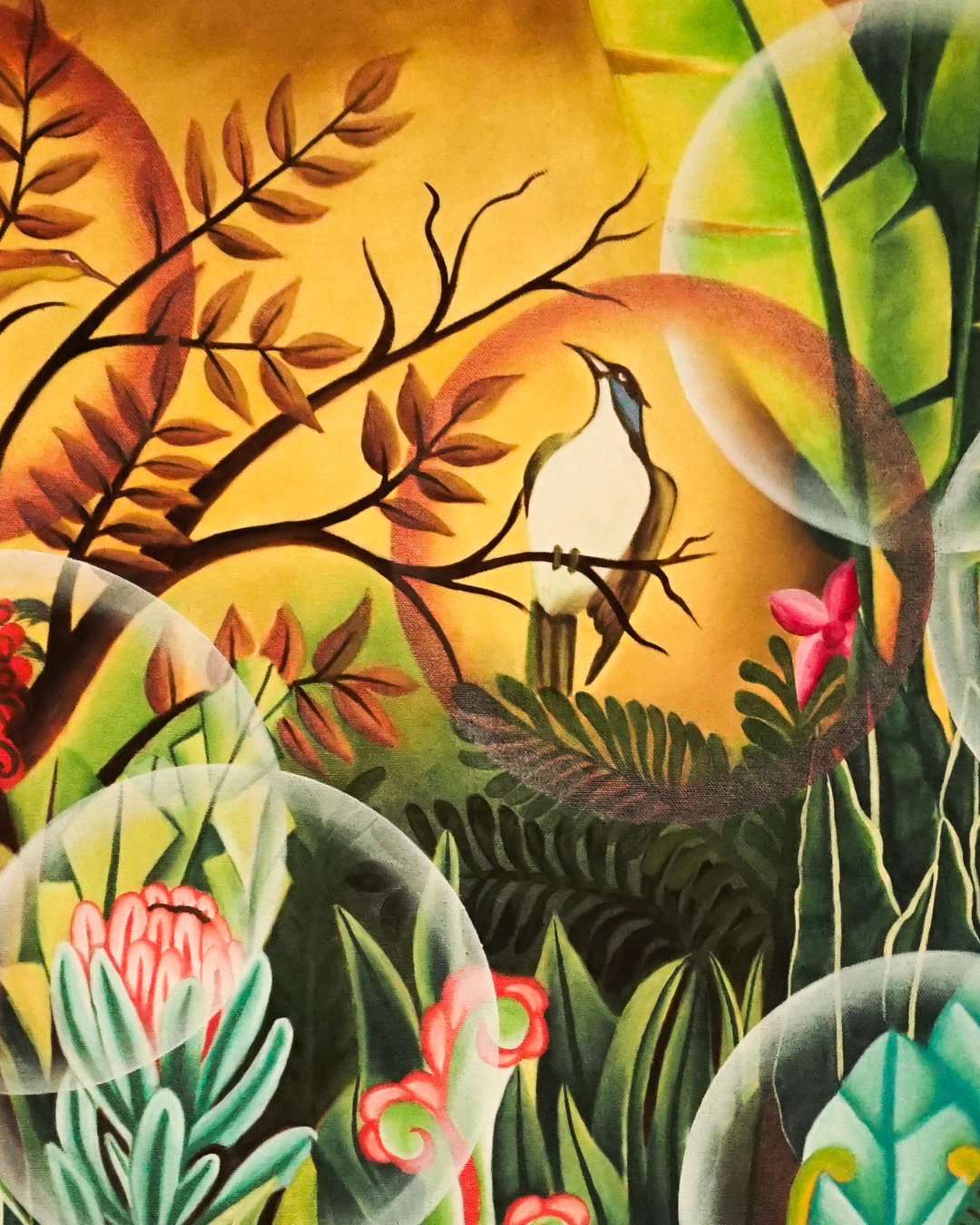 Nature-Inspired Abstract Painting