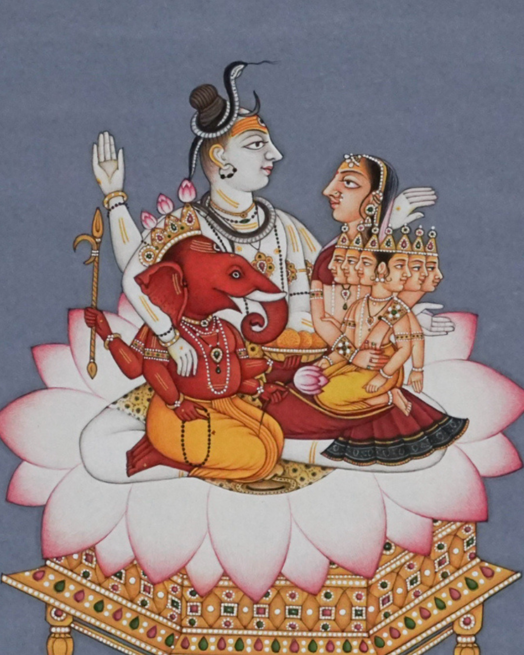 Shiv Parivar Singhasan