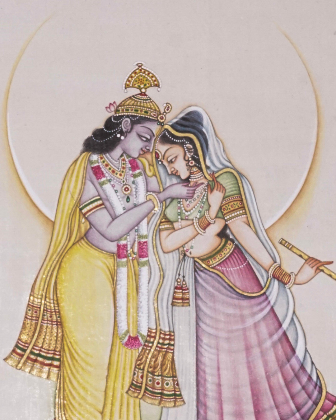 Radha Krishna Miniature
