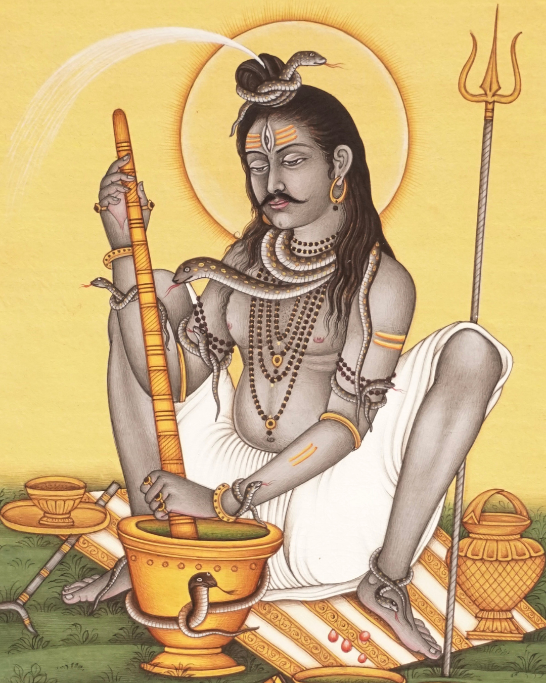 Shivji With Bhaang
